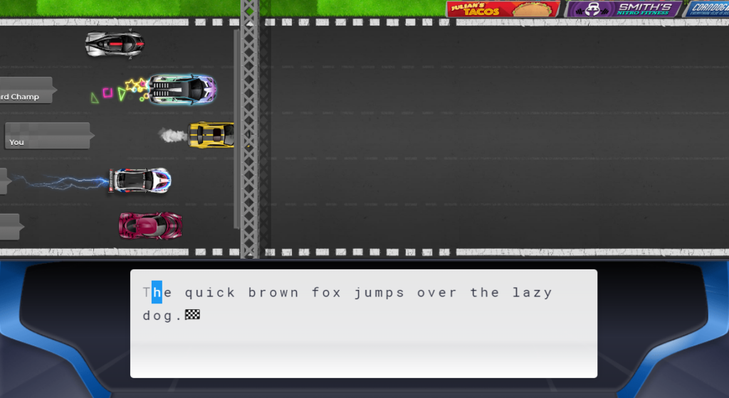 Type Racer - a game about typing fast App Review