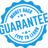 Guarantee-Stamp-Blue Type to Learn Money Back Guarantee